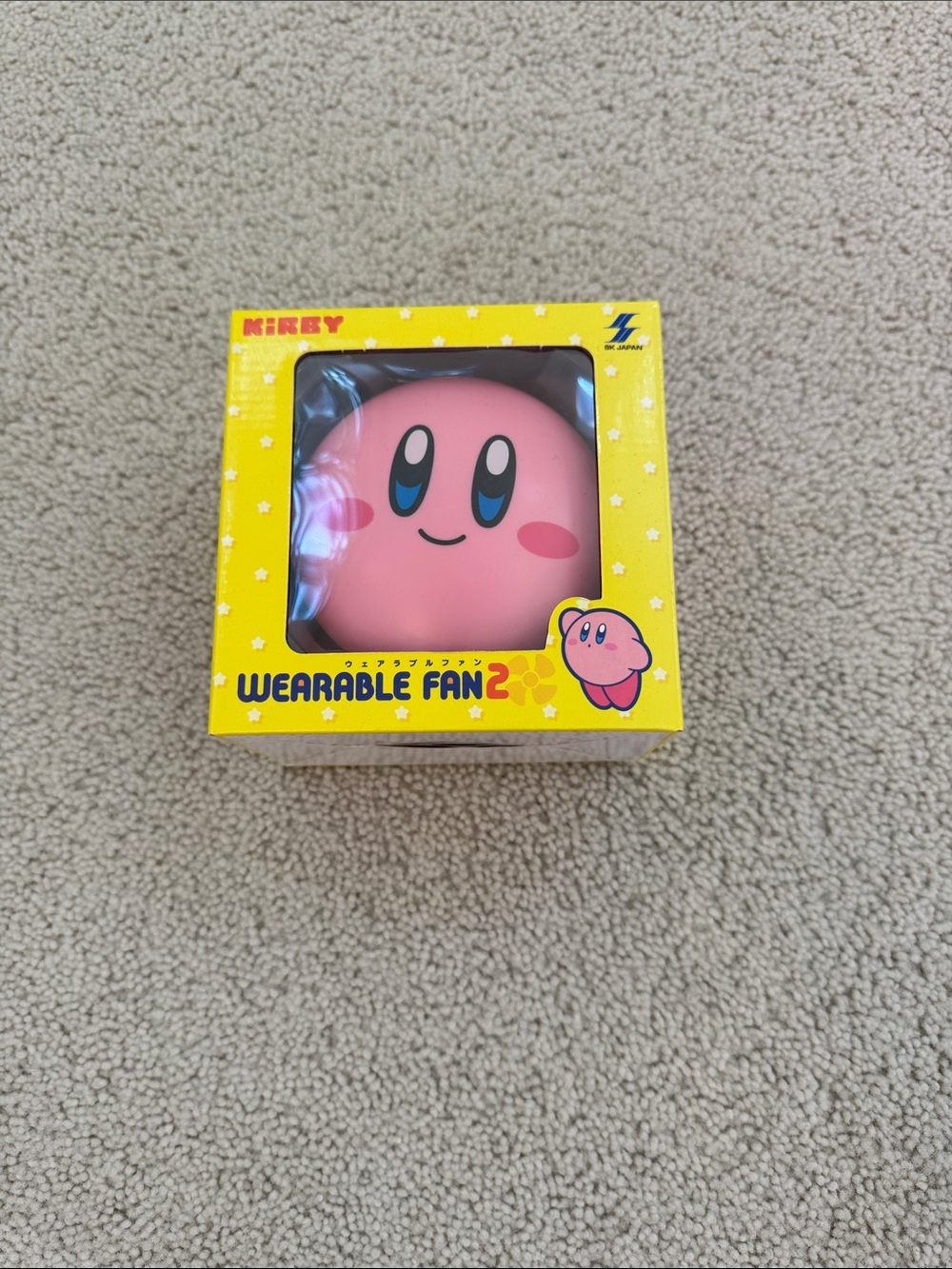 NIB Kirby of the Stars Wearable Fan 2